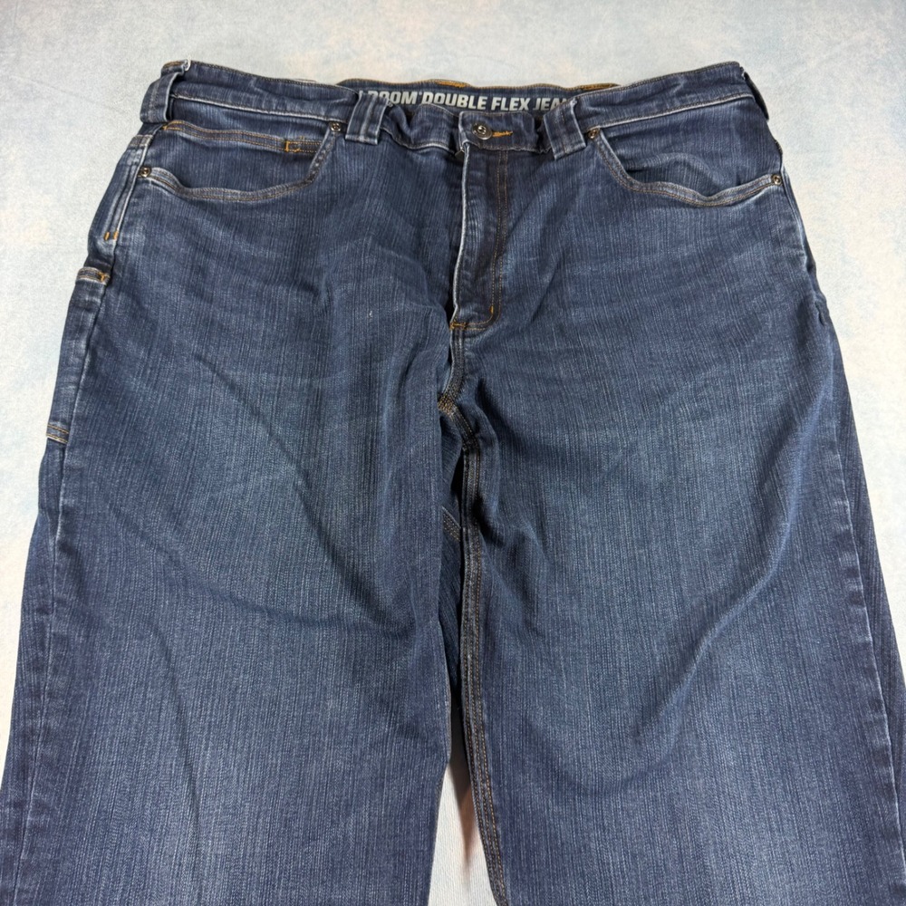 Duluth Ballroom Double Flex Jeans Mens 38x30 Blue Excellent Relaxed Fit Denim - Picture 3 of 12